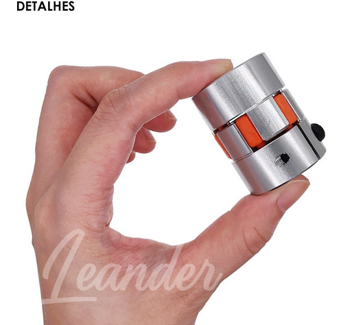 1 Peça - Acoplamento Flexível 8mm X 10mm Cnc Router 3d Eixo