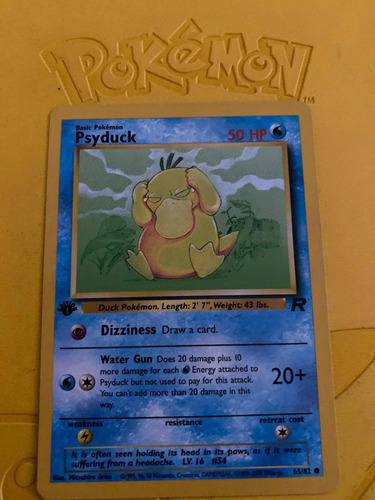 Juego De Carta Pokemon Psyduck