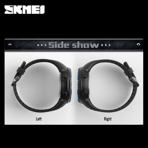 Imagem 4 de 6 de Relogio Masculino Esportivo Digital Prova D Agua Skmei 1251