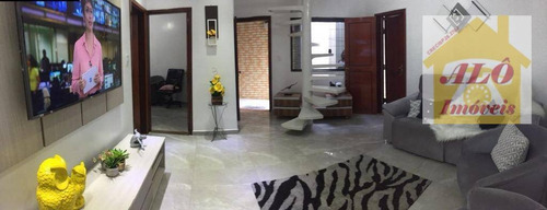 Imagem 1 de 30 de Casa Com 3 Dormitórios À Venda, 202 M² Por R$ 700.000,00 - Vila Guilhermina - Praia Grande/sp - Ca0320