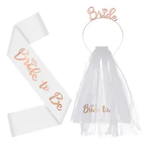 Comprar Accesorios Para Despedida De Soltera Bride To Be , 3 Piezas