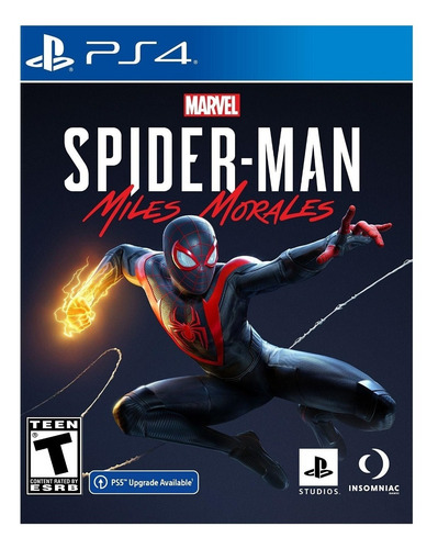 Hombre Araña Marvel's Spider-Man: Miles Morales Standard Edition - Digital - PS4
