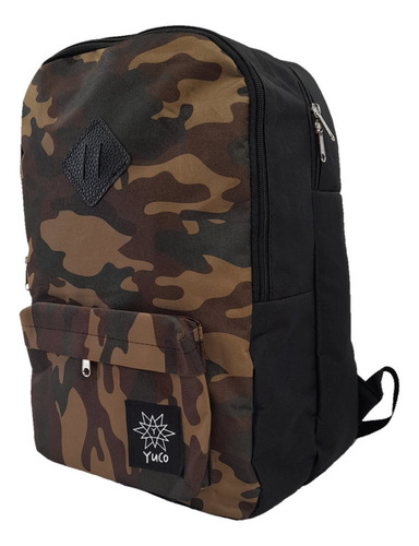 Imagen 3 de 8 de Bolso Mochila Doble Compartimiento - Yuco