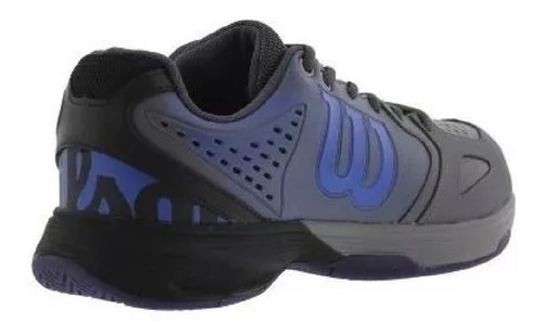 Tênis Wilson K Tour Cinza E Azul Masculino Wilson