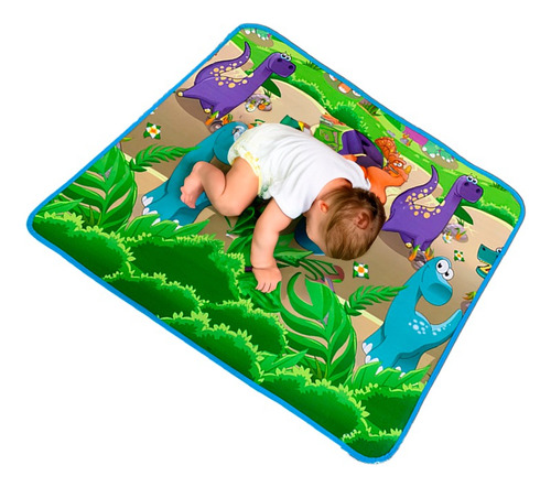 Alfombra Bebe Anti Golpes Mat Bebe Alfombra Niños 120x90cm