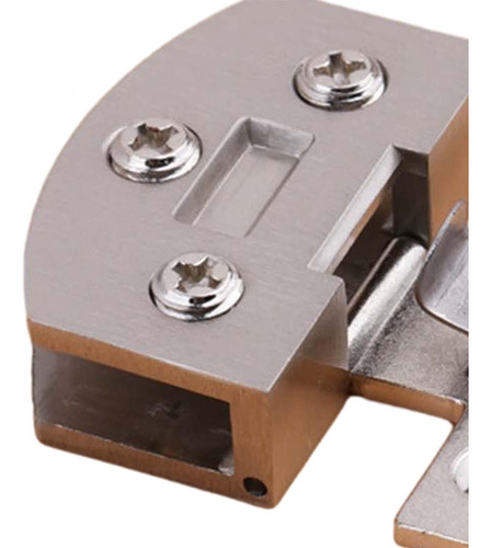 De Puerta De Vidrio, Accesorios De Para Gabinete, Clip Plata