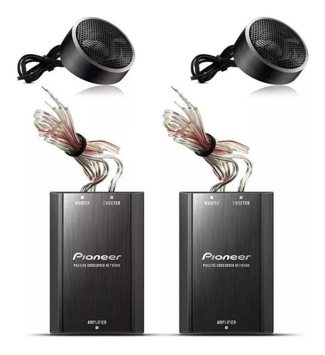Imagem 5 de 6 de Kit 2 Vias Alto Falante 6 Pol Pioneer Ts-c1790br