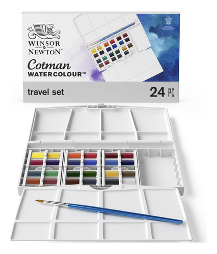 Juego De Pinturas De Acuarela Cotman De Winsor & Newton, Jue