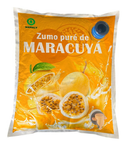 Zumo Puré De Maracuya Natural - mL a $31