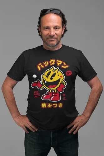 Camiseta Retro Arcade Pac Man Videojuego 1