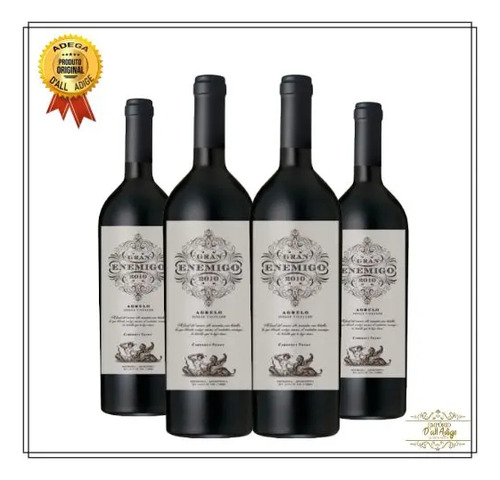 Vinho Tinto Argentino Gran Enemigo Agrelo 750ml