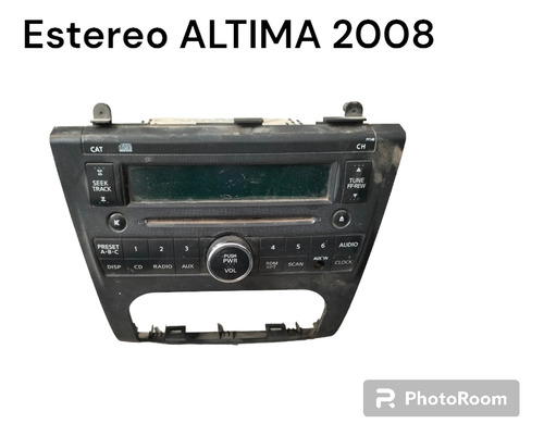 Radio Estereo Altima 2008 Original 28185 Zn40b