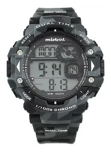 Reloj Mistral Gdg 13609 Camuflado Varios Col Agente Oficial