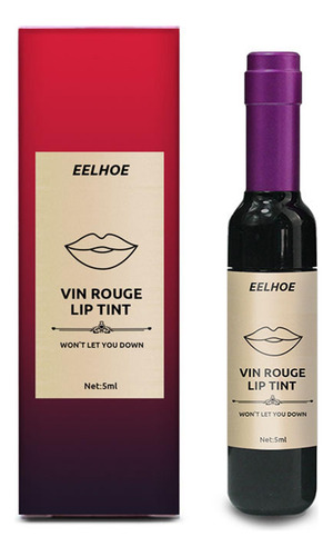 3 Vino Tinto Vino Lápiz Labial Líquido Lápiz Labial