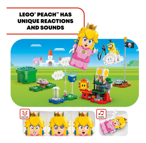 Set De Juego Lego Super Mario Adventures Con Peach Pri Inter