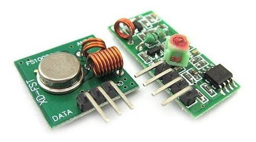 Modulo Rf Transmisor Receptor Rx Tx 433 Mhz Arduino Premium