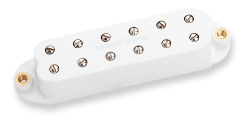 Captador Seymour Duncan Sl59-1n Little 59 Strat Braço Branco