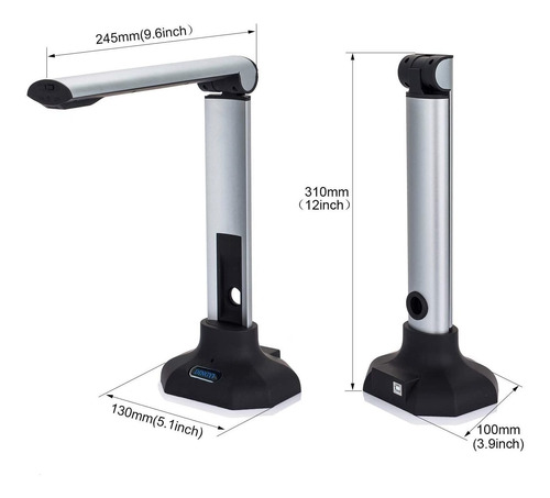 Dingyi Escáner Portátil De 8 Mp Usb Para Cámara De Documento