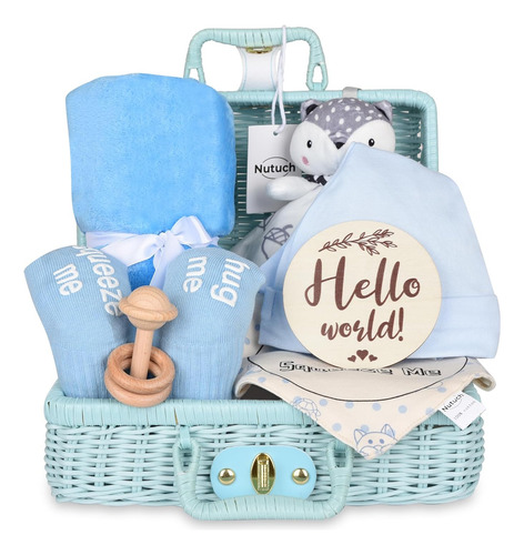 Set De Regalo Para Bebé Recién Nacido, Cesta De Regalo Para