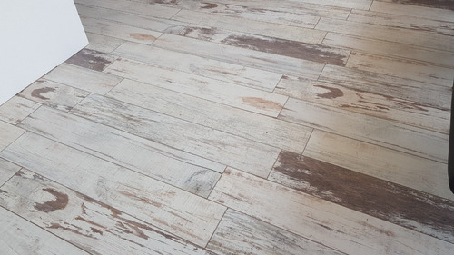 Porcelanico Rectificado 20x120 Simil Madera Blanca Tendenza.