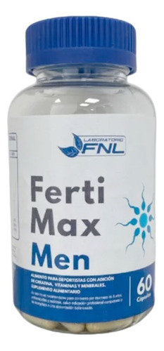 Fertimax Men 60 Capsulas Fnl Fertilidad Hombre Dietafitness