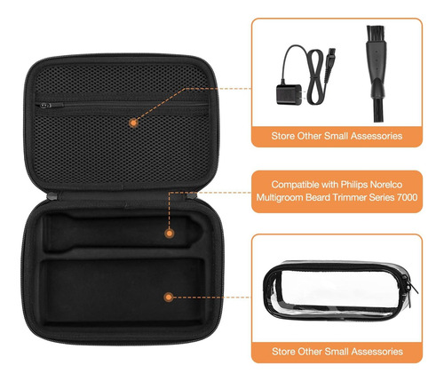 Funda Dura Mosiso Para Philips Norelco Multigroom, Segura