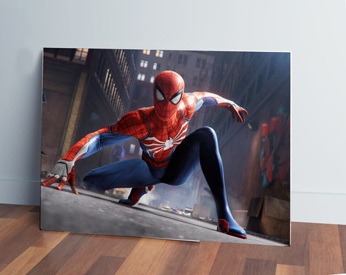 Cuadro 267 Spider Man Marvel 30x40 Mdf Memoestampados