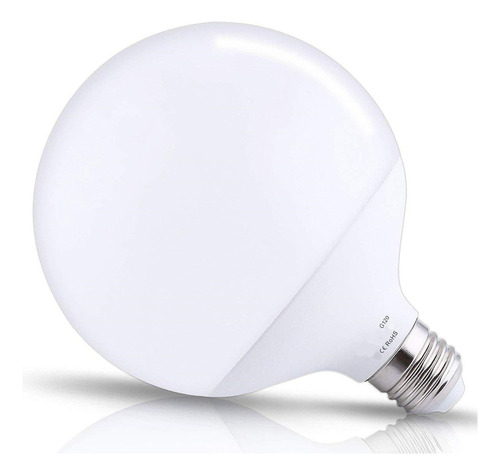 Lámpara Led 16w Globo G120 Luz Fría E27