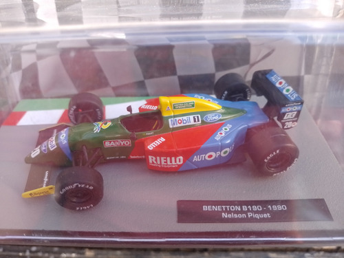 Coleccion F1. Benetton B190 1990 Nelson Piquet N73 Nuevo 