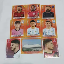 Comprar Lote De 7 Figuritas Qatar 2022 + 2 Figus De Coca-cola Jugadores Jugadores