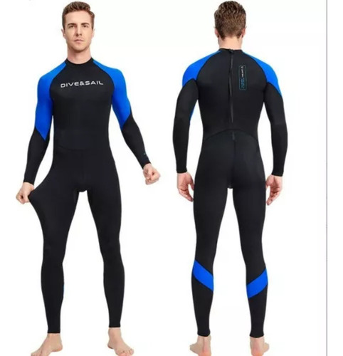 Traje De Buzo Superelástico Para Hombre Con Protección Solar