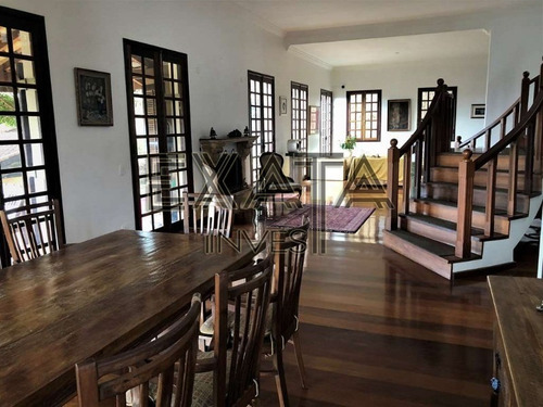 Imagem 13 de 27 de Granja Viana, Fazendinha (rua Fechada) - Rústica, 3 Suítes, Linda Vista E Casa Hóspedes - Linda E Confortável Casa De Campo Rústica Com Personalidade, Recoberta De Falsas Vinhas. - - Ca00733 - 327159