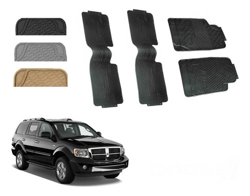 Tapetes 3 Filas Big Truck Dodge Durango 2007 2008 2009 2010