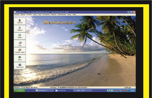 Sistema Maxikiosco Software Ultra Facil De Usar!!..