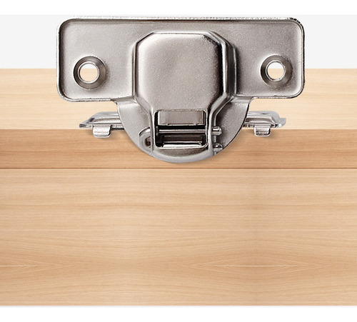 Bisagra Mini Brazo Corto 35mm Codo 9 X 32 Unidades Mueble