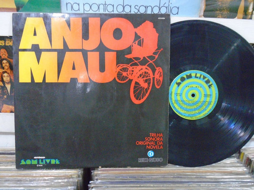 Lp -  Trilha Sonora Da Novela / Anjo Mau / Som Livre / 1976