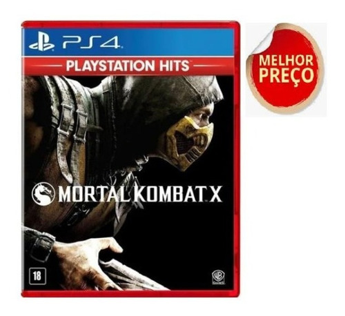 Mortal Kombat X Ps4 - Midia Fisica - Lacrado - Português