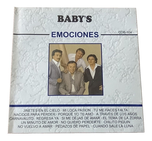 Babys Emociones Cd Disco Compacto 1997 Peerless