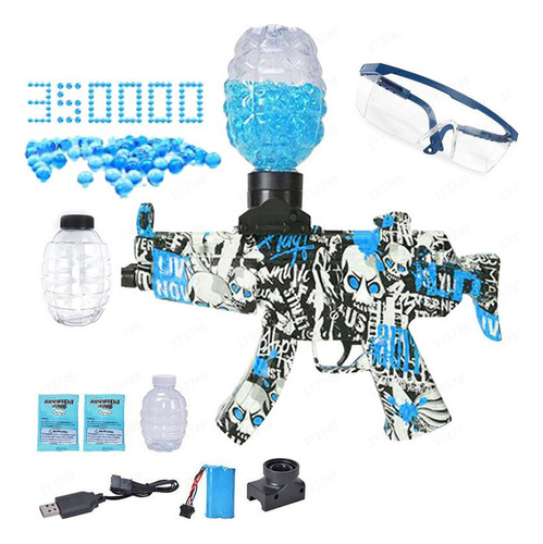 B Gel Ball Blaster Y Lentes, Juguetes De Juego Al Aire Libre
