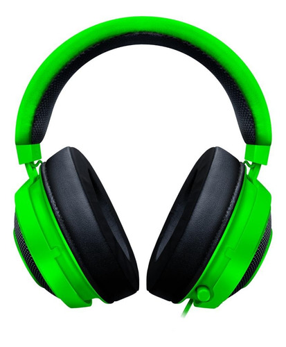 Imagen 2 de 3 de Audífonos gamer Razer Kraken razer green