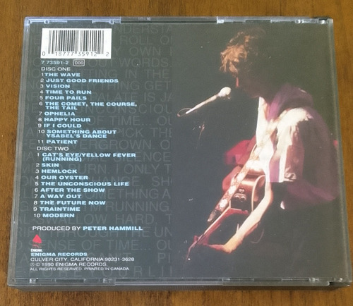 Peter Hammill - Room Temperature / Fatbox / U.s.a. / 2 Cd Estándar (Usado)