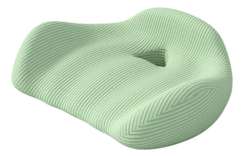 Memory Espuma De Espuma Cojín De Asiento Ergonómico Verde