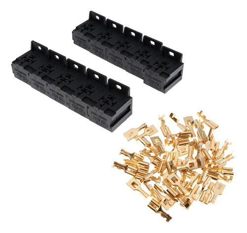 20x Automotrices 5 Pin Soportes De Enchufe De Con Terminales
