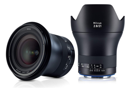 Zeiss Milvus 2.8/21 Ze Le, Negro (00000-2096-549)