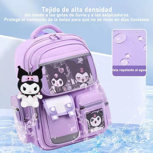 Mochila Escolar Para Niñas De Primary School Para Kuromi