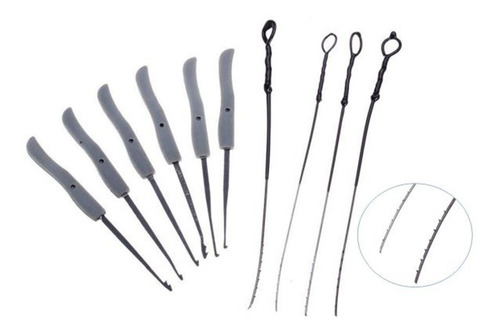 Imagen 2 de 5 de Kit Extractores Llaves Rotas Partidas Quebradas 10pz Goso