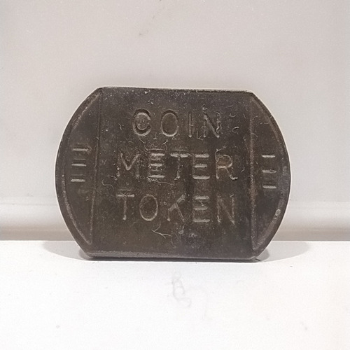 Antigua Ficha/token Coin Meter Token