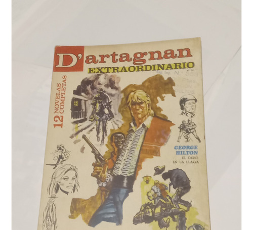 Revista D´artagnan Extraordinario N° 281 De 1972 Ed Columba