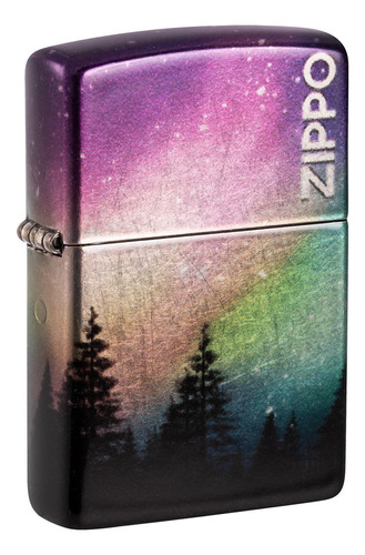 Encendedor Zippo Cielo De Colores Aurora + Regalo