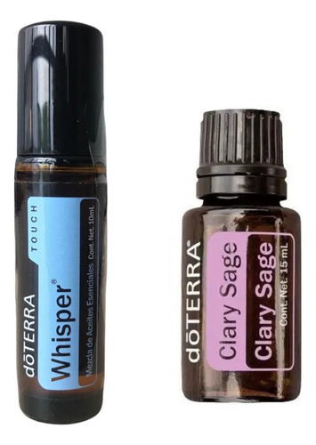 Whisper + Clary Sage (salvia) Apoyo A La Mujer Doterra 15ml